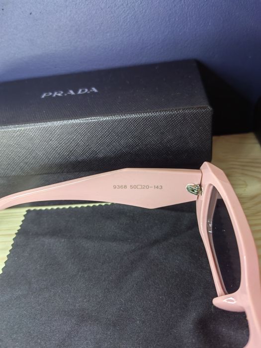 Okulary Prada – różowe, oryginalne, nowe