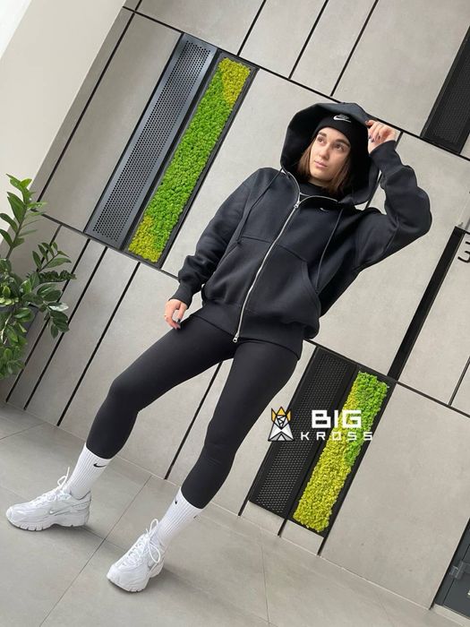 Жіноча толстовка Nike nsw style flc fz hoodie (DQ5758-010)