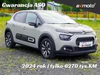 Citroën C3 2024 na Gwarancji Znikomy przebieg