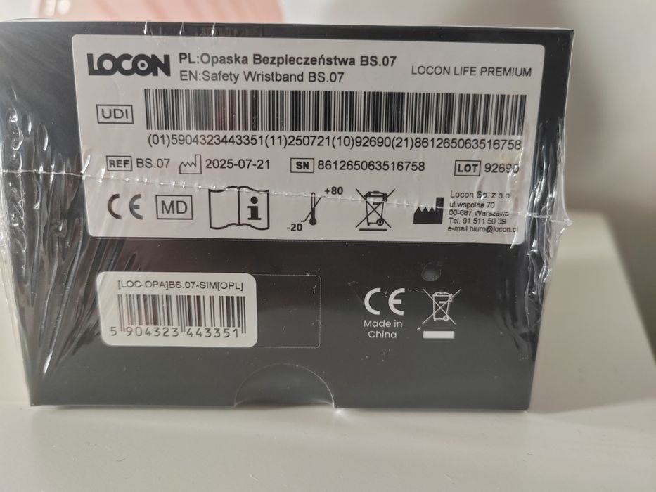 opaska SOS locon
