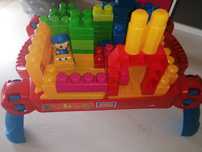 Mesa Construção Portátil Mega Blocks