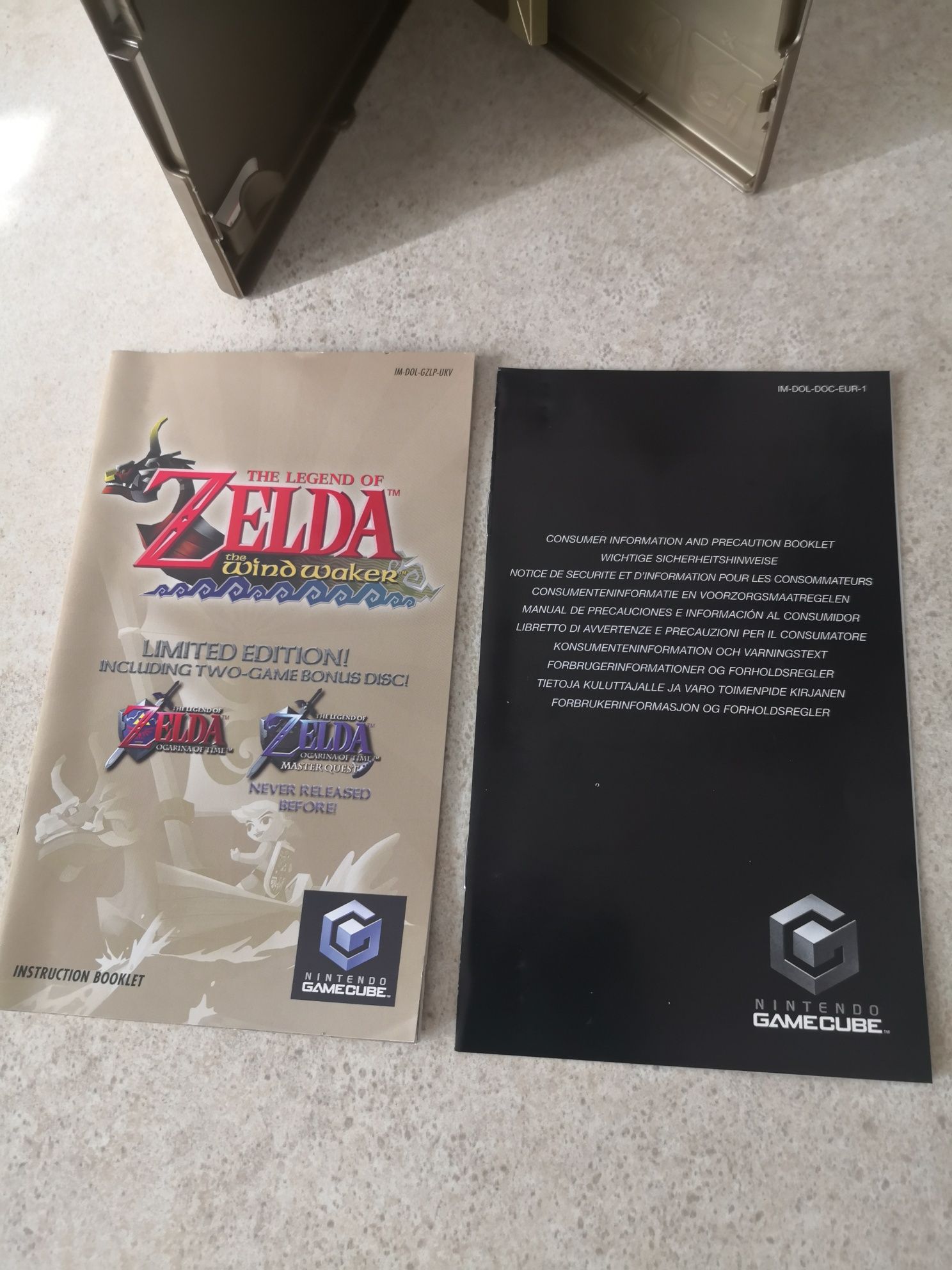 The Legend of Zelda Wind Waker + Ocarina of Time Gamecube komplet gra