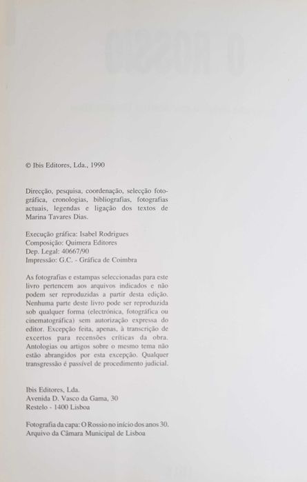 O Rossio - Marina Tavares Dias