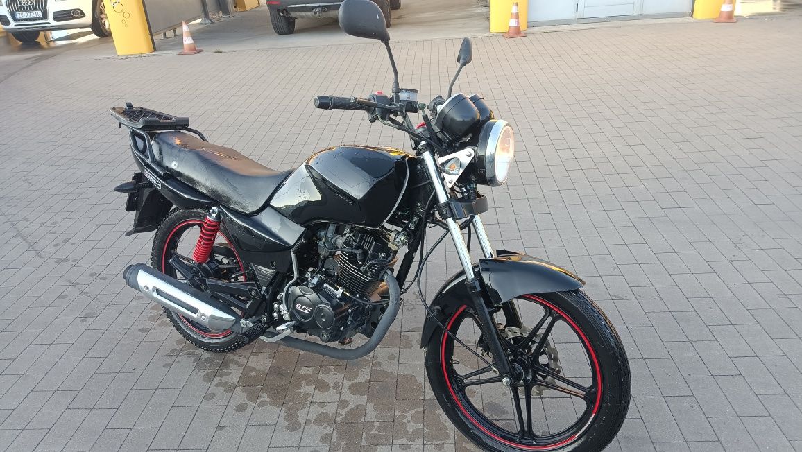 Motocykl Barton 125/ 3500km przebieg