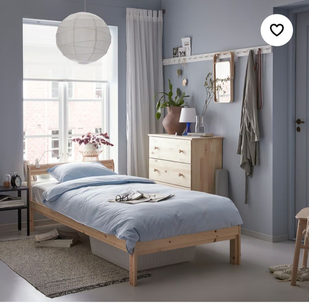Łużko ikea sosna