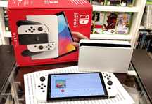 Konsola Nintendo Switch OLED biała stan idealny Gwarancja Wrocław