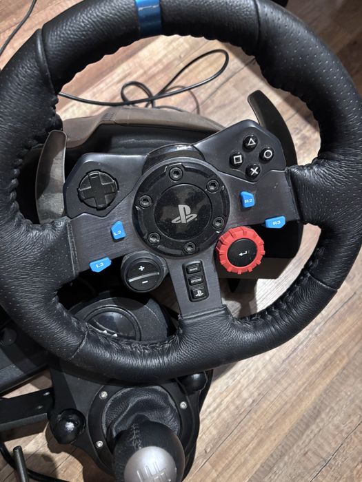 Logitech G29 + Shifter + Hydrołapa