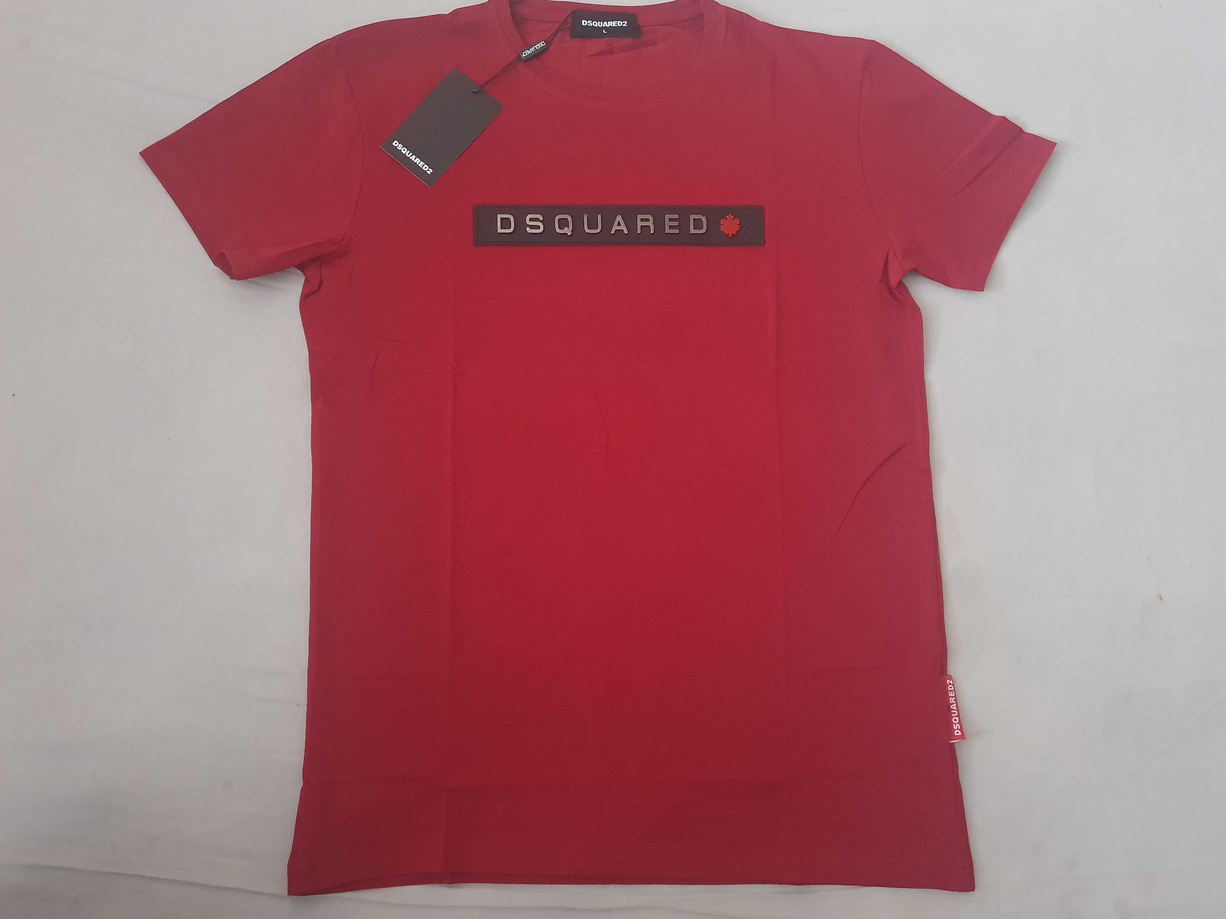 NOWA koszulka Dsquared 2 t-shirt icon L super prezent blaszka logo