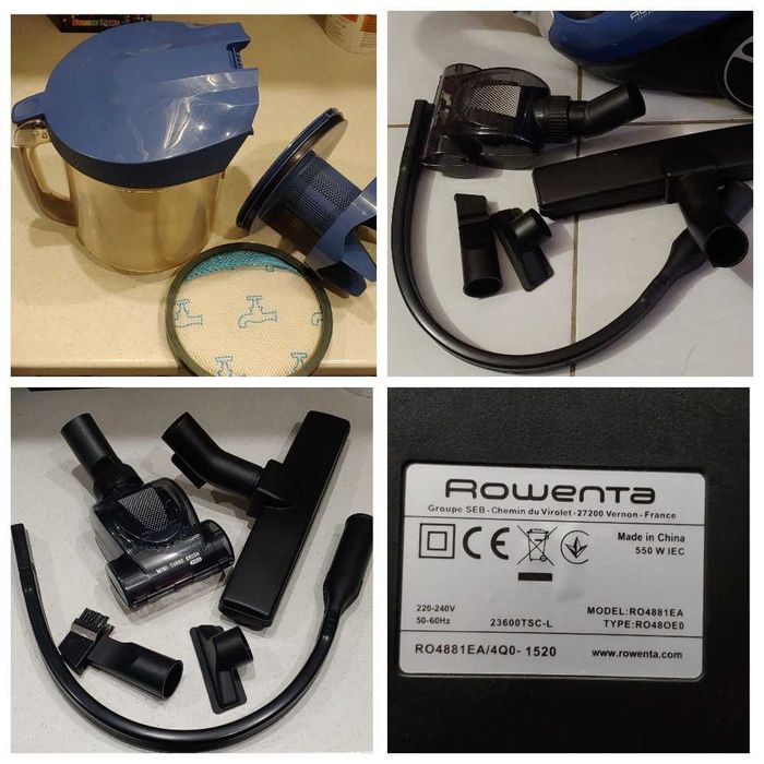 Пылесос без мешка ROWENTA Compact Power XXL RO4881EA