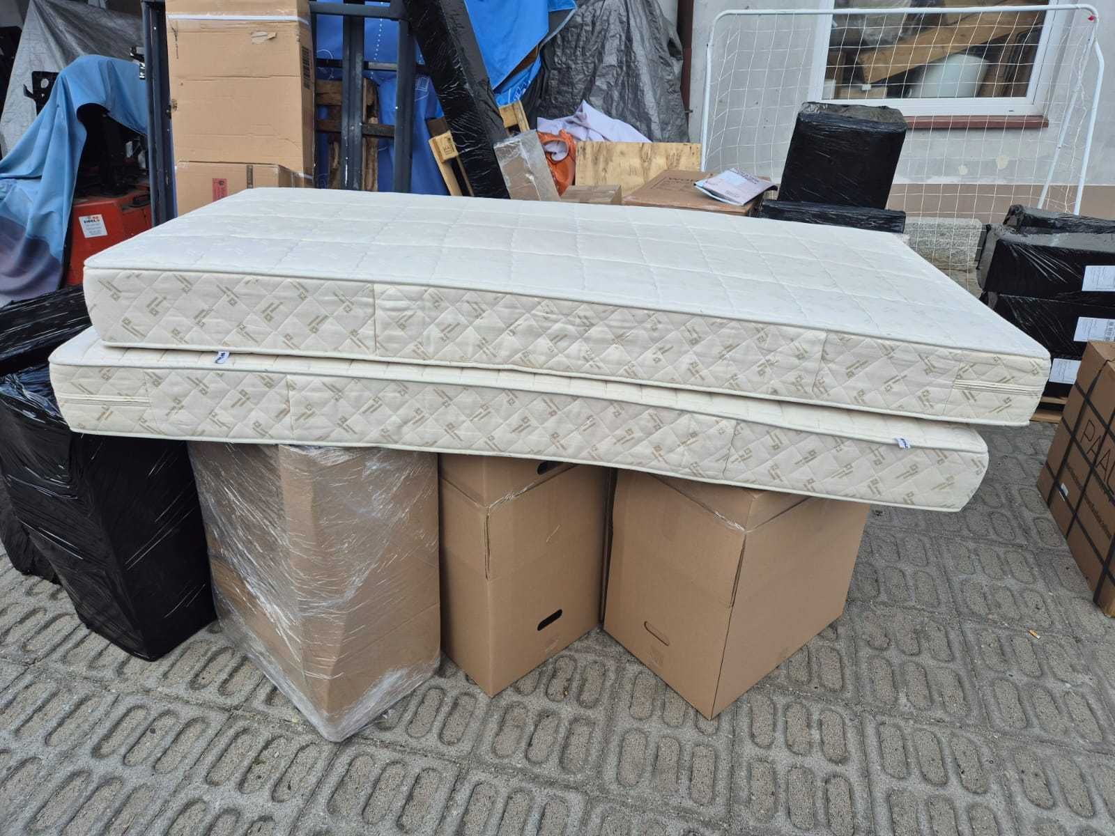 Materac 190 x 90 200cm 16cm wysoki zdejmowany pokrowiec PREMIUM 2szt