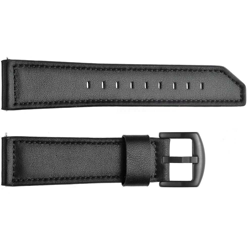Skórzany pasek do zegarka smartwatch 22mm Ticwatch Pro 3 E2 S2 GTX