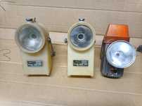 Stare kolejowe latarki lampy