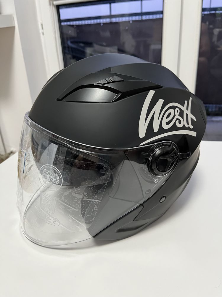 Kask WESTT rozmiar S, L kask na skuter Jet NOWY