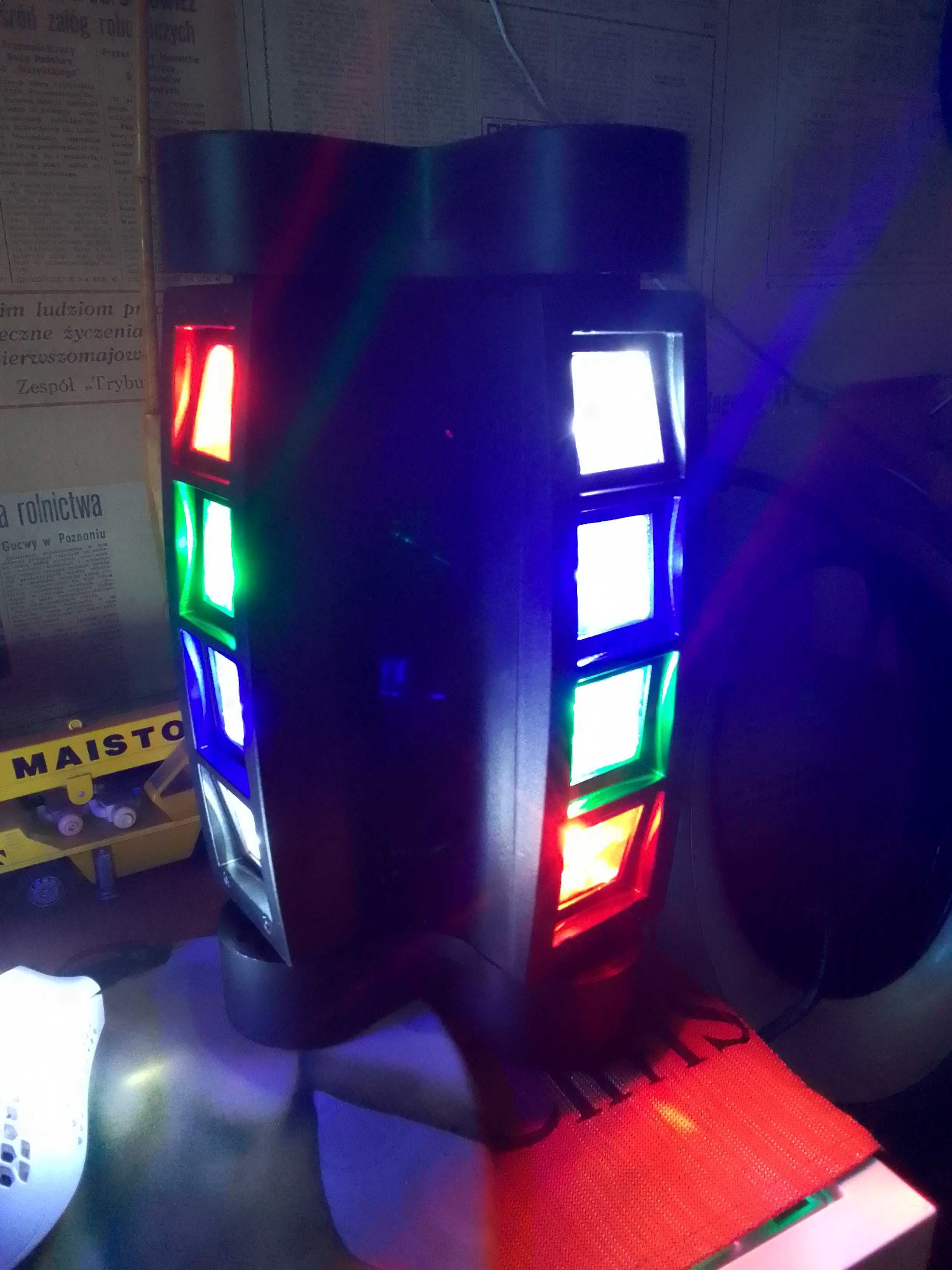 mini Spider light, 8x3W led