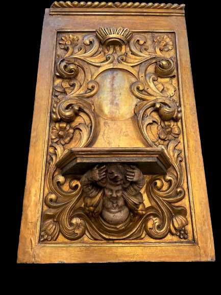 Placa em bronze, assinado Leonel