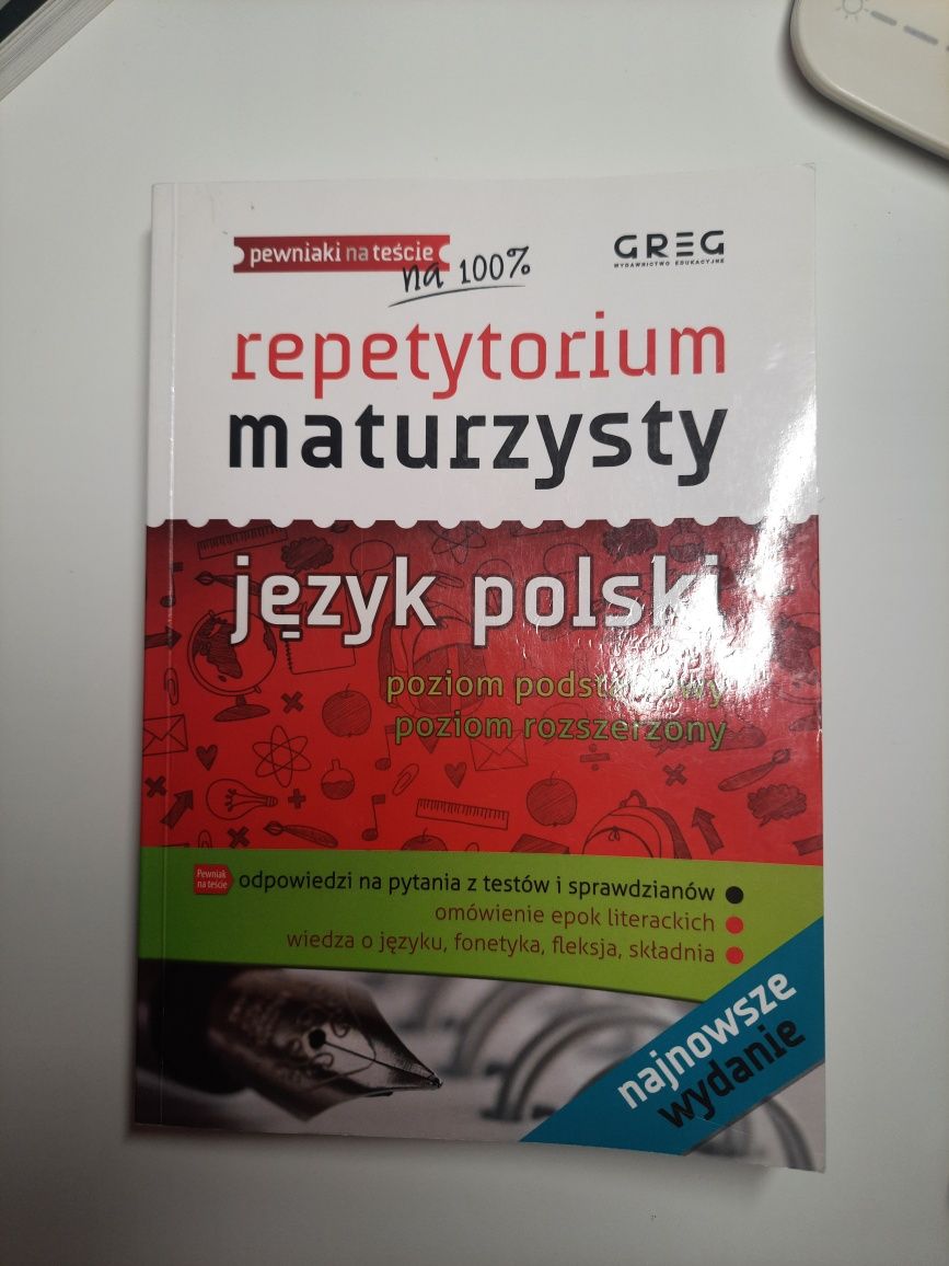 Repetytorium maturzysty język polski GREG