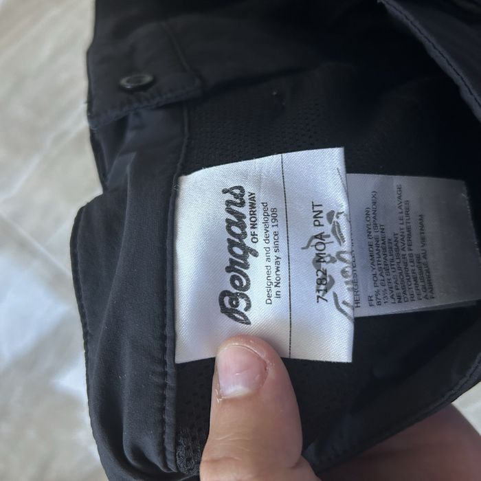 Spodnie Trekingowe Turystyczne Bergans Moa Pant M Czarne Outdoor