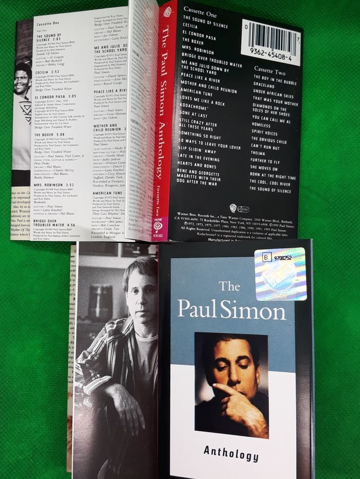 Kasety Paul Simon Anthology 1993r.