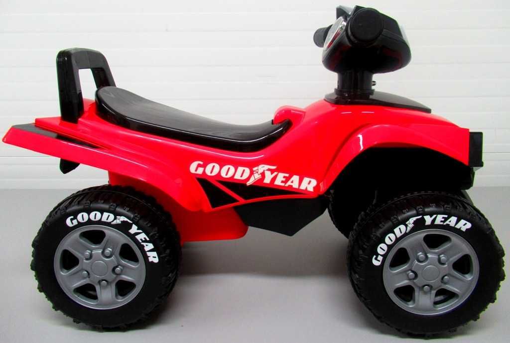 Jeździk GoodYear dla dzieci światła, dźwięki, klakson Odbiór Wysyłka