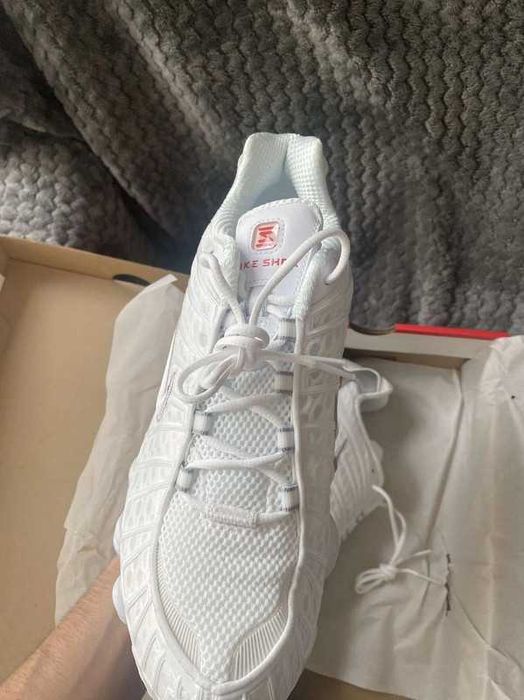 Buty meskie Mokasyny Nike_Shox_TL_White R.45