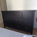 Komoda hemnes ciemnobrązowa bejca