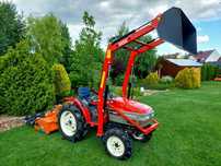 Traktorek Yanmar F220 22KM 4x4 Oryginał 849mth Bardzo Zadbany Kubota