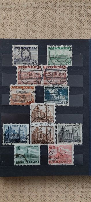 Stare znaczki pocztowe oraz klaser