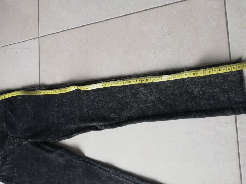 spodnie jeansy 152 /158 czarne