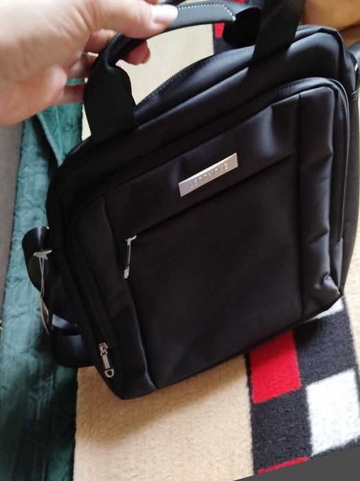 Сумка для ноутбука чоловіча через пличе