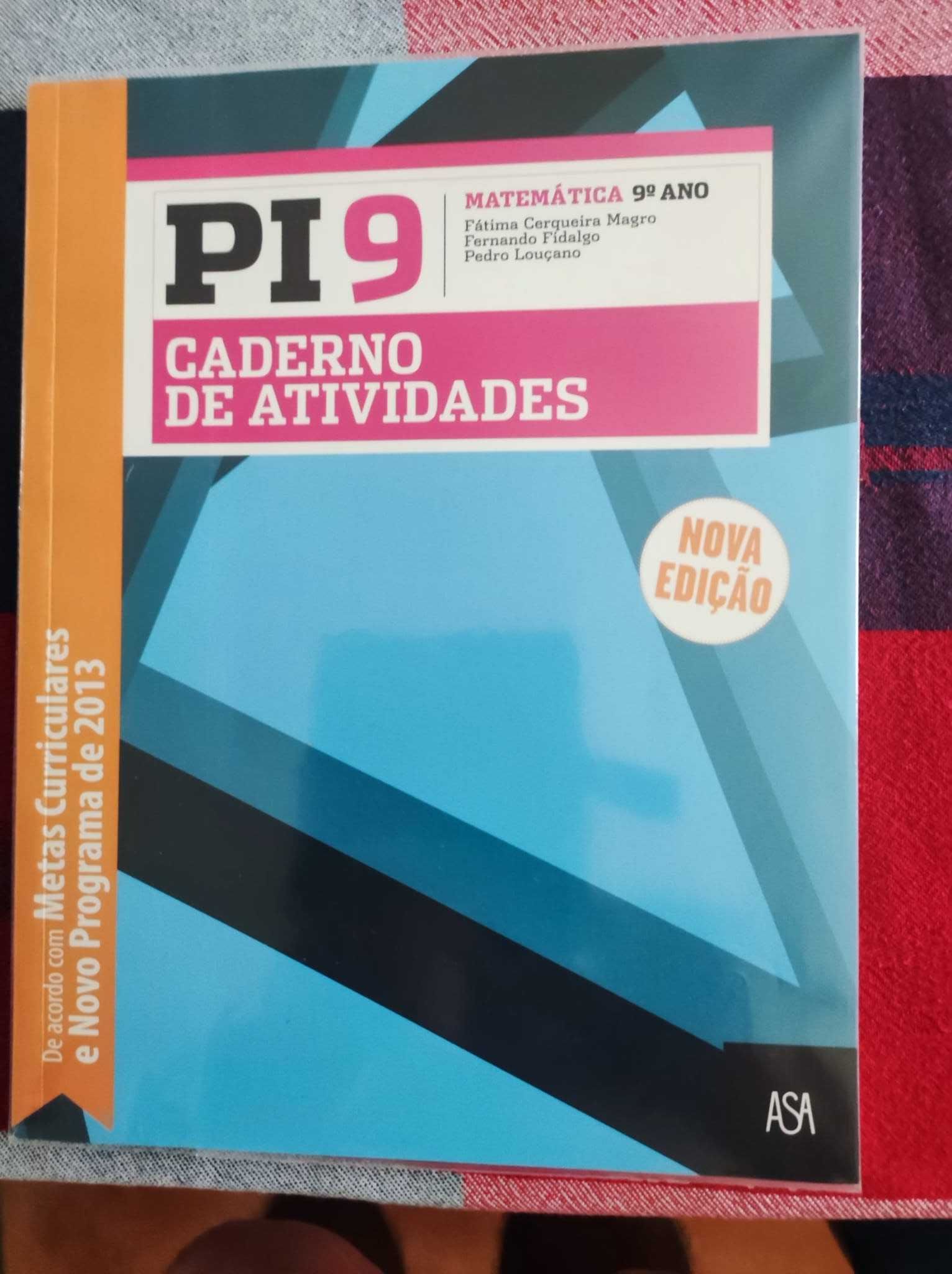 Caderno de atividades Matemática 9ºano