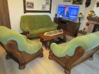 Komplet wypoczynkowy 3+2+1 Kanapa Sofa Fotel