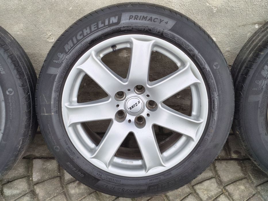 Koła felgi z oponami 5x120 BMW T5 T6 Michelin 215/55/17 Tanio