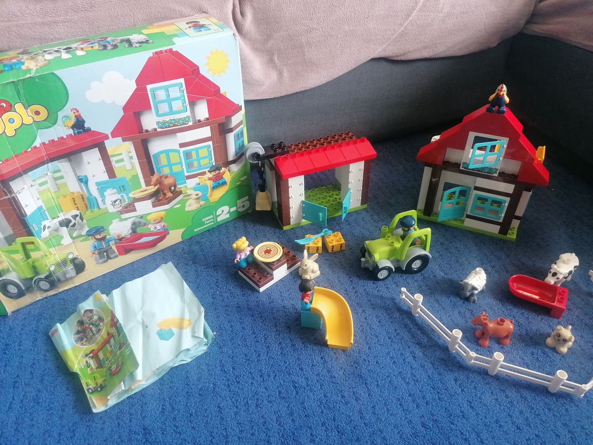 Lego Duplo kompletny! Przygody na farmie 10869 klocki dla dzieci 2+