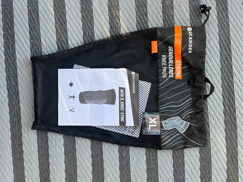 Nakolanniki ochraniacze rowerowe MTB Trail/Enduro Rockrider D3O XL