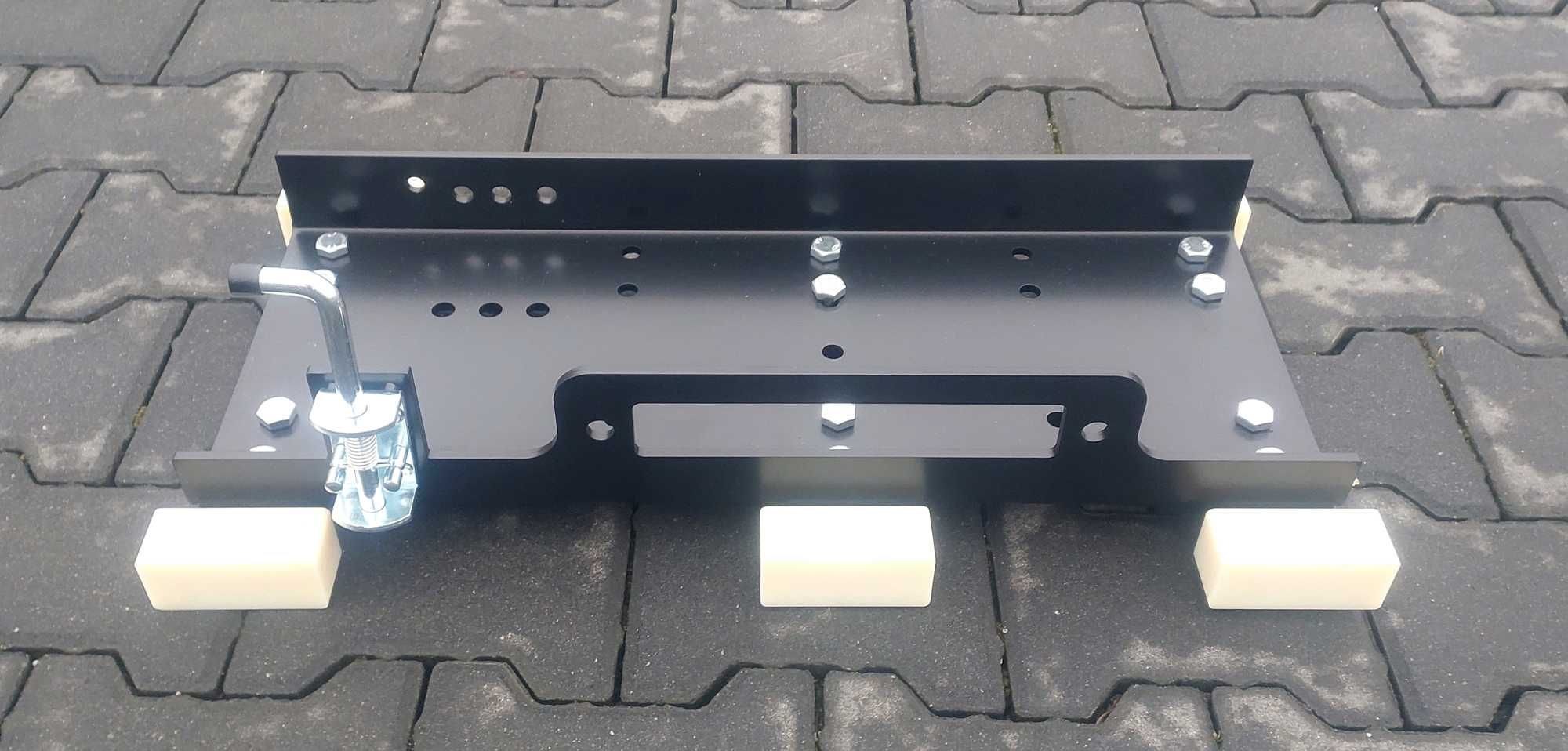 Wózek pod wyciągarkę 20000 LBS 9,1t. 6-ślizgów z prowadnicą alu 2100mm