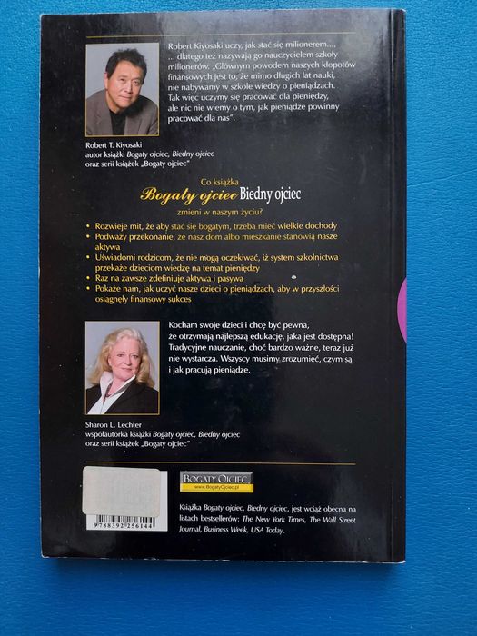 Bogaty ojciec , biedny ojciec -Robert T.Kiyosaki