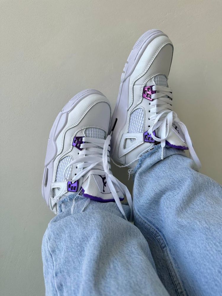 Buty Nike Air Jordan 4 mettalic purple