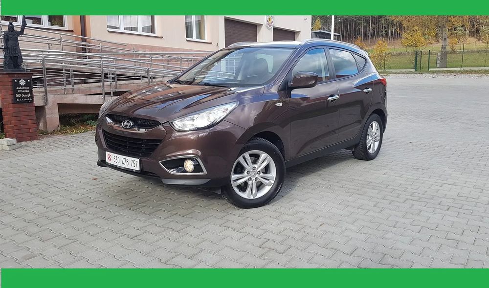 Hyundai ix35 Zadbany_2.0 Mpi Benzyna_Tylko 137 Tkm_Alu 17_Mocca kolor _Z Niemiec