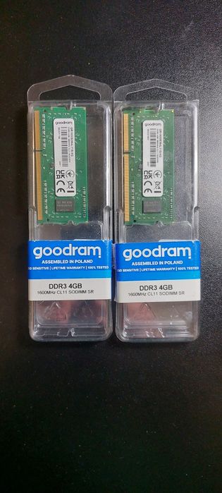 Оперативна память Goodram DDR3 4GB 1600MHz SODIMM
