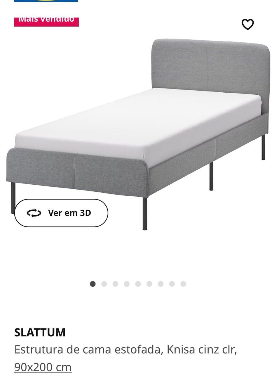 Cama Slattum Ikea