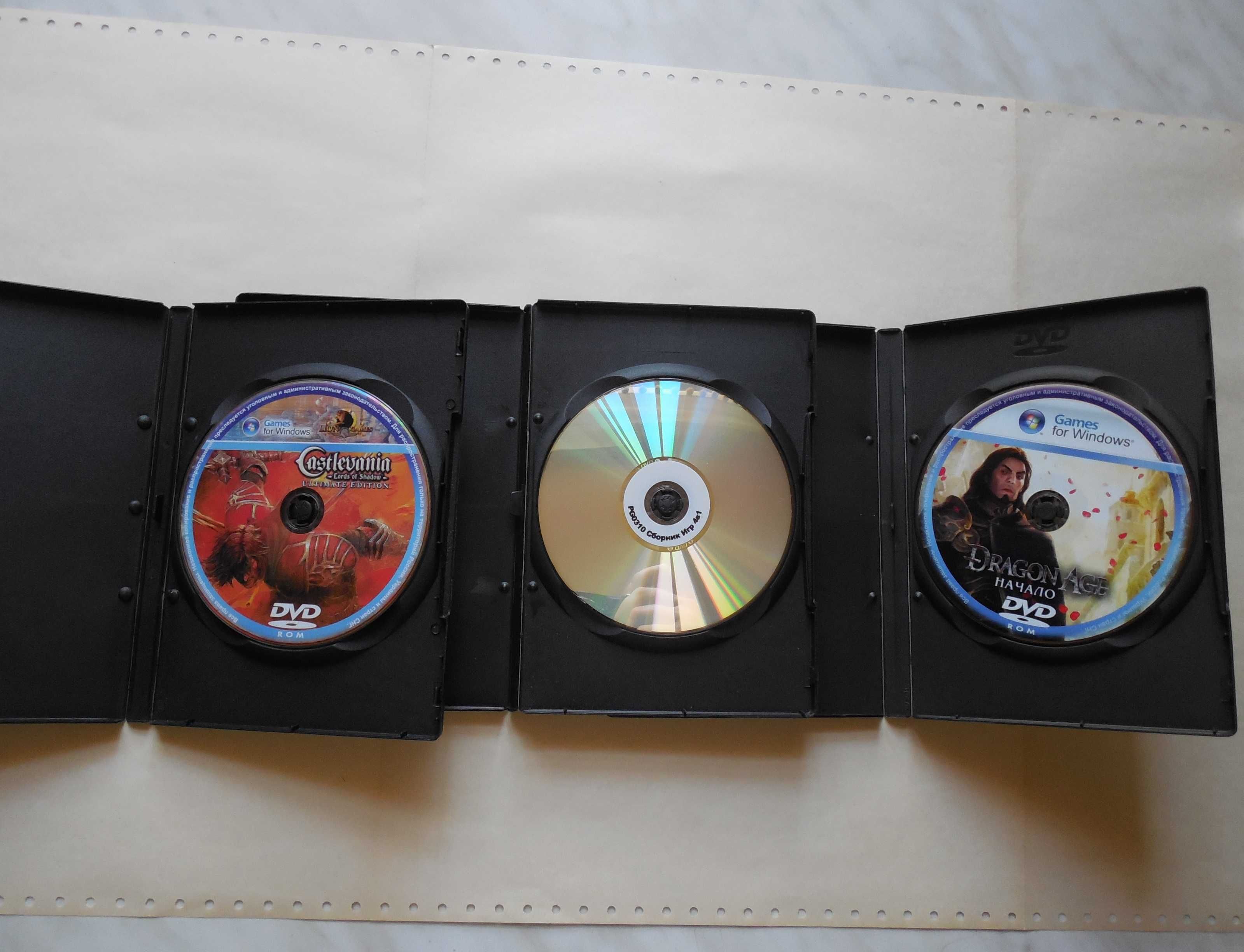 ПК игры. 10 шт. Castlevania, Kings Bounty, Sacred, Dragon Age и др