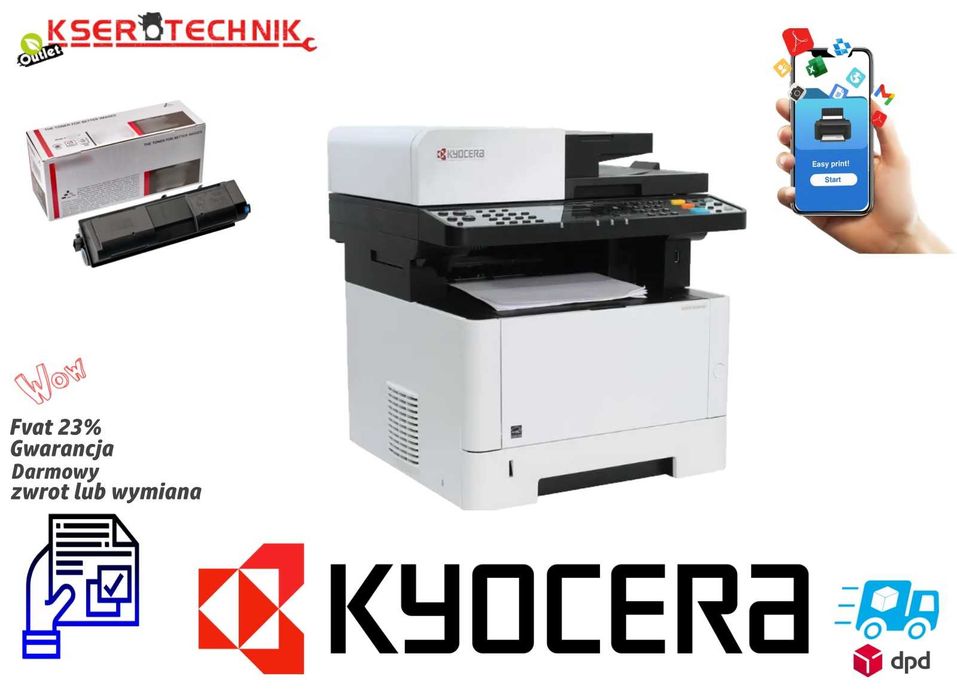 Kyocera Mita ECOSYS M2040dn - urządzenie 3w1 / Sieć LAN / Duplex