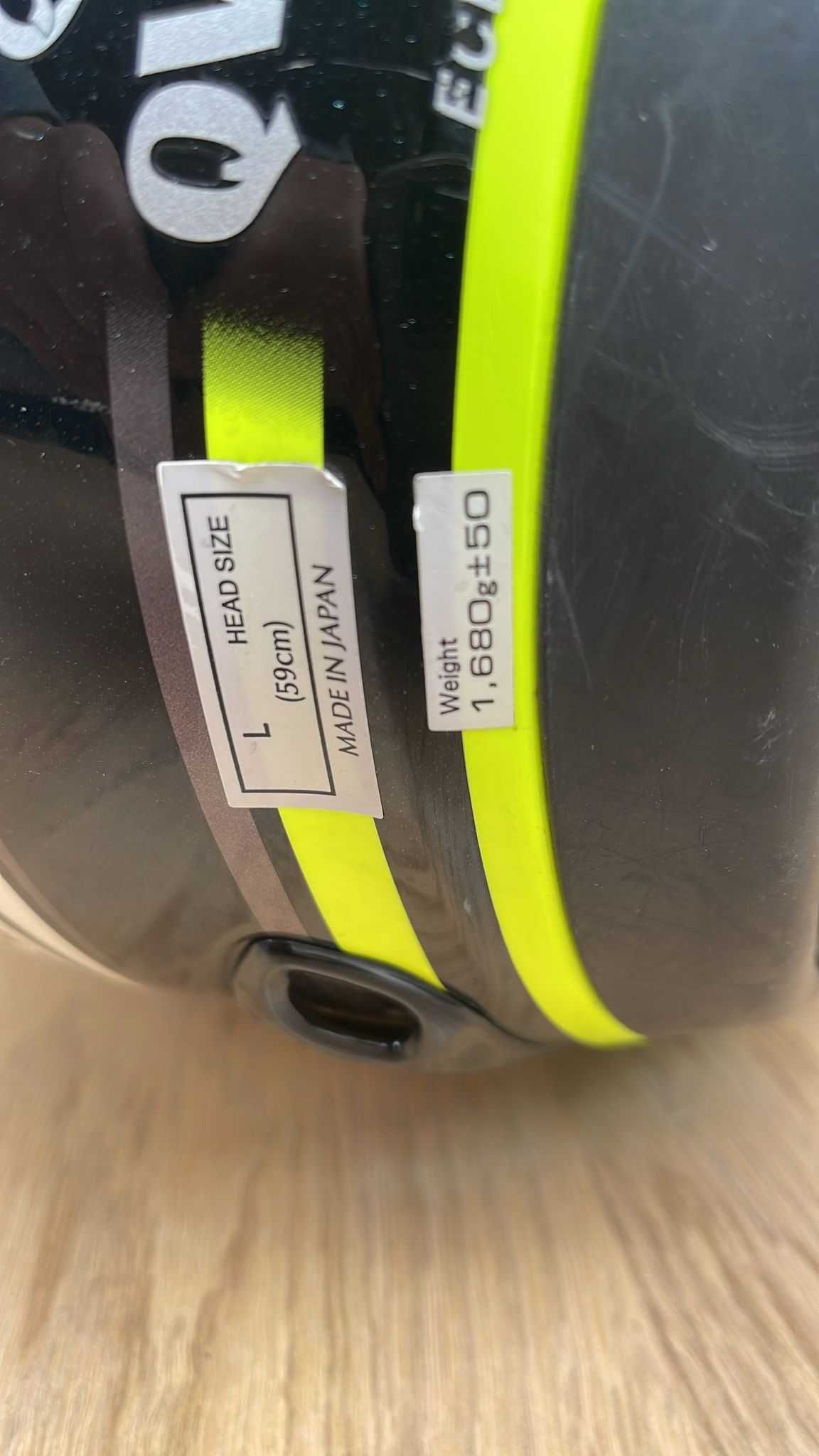 Używany kask motocyklowy Arai QV-Pro, RL 59cm, made in Japan