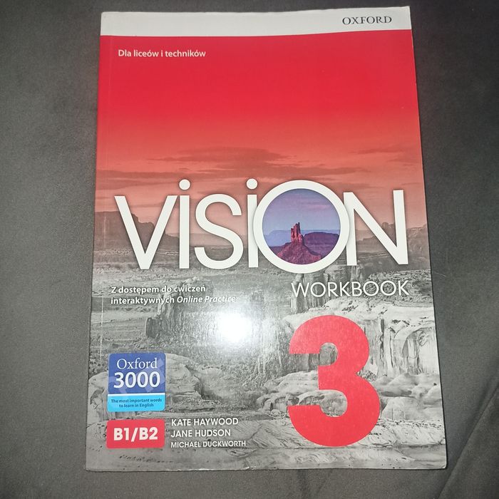Vision 3, Oxford, podręcznik 1/B2