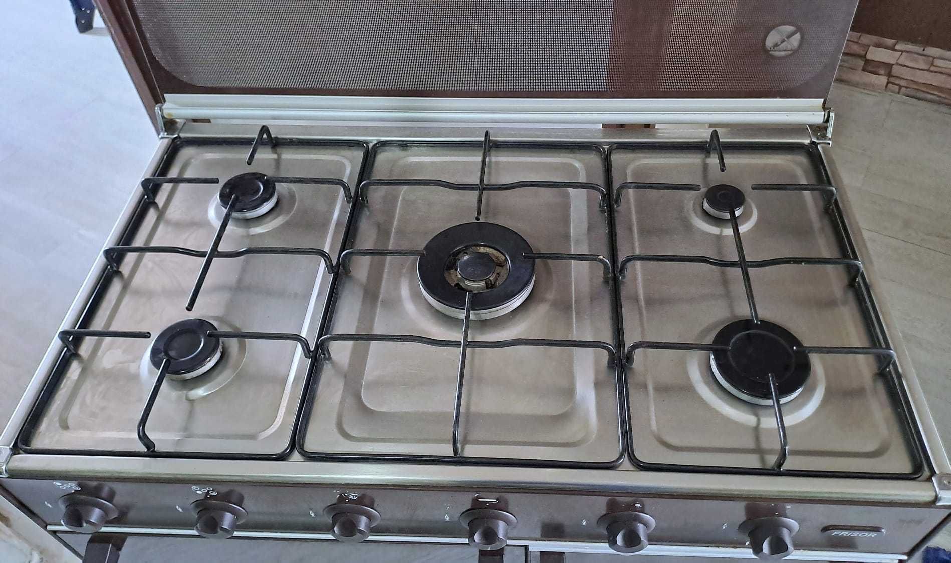 Fogão 6 bocas a gás ou bilha