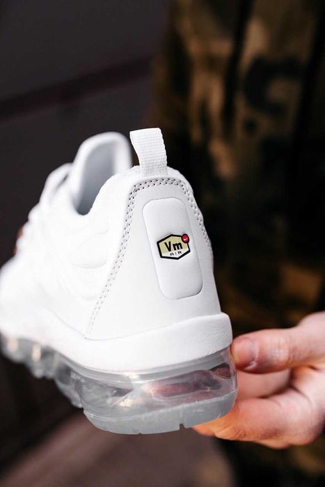 Мужские кроссовки Nike VaporMax Plus TN White. Размеры 40-45