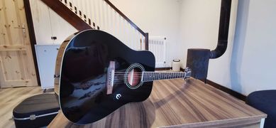 Epiphone DR100/EB Gitara akustyczna klasyk + twardy futerał hard case