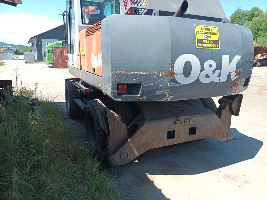 Koparka kołowa O&K MH5.5. Silnik Deutz. Skarpówka