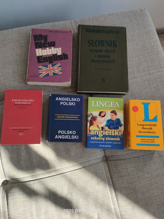 Oddam słowniki  6 sztuk