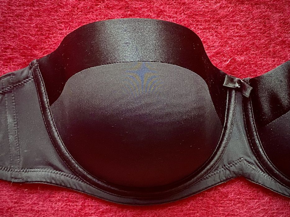 Бюстгальтер на косточках. NEXT. . Чёрное нижнее белье. Бра.